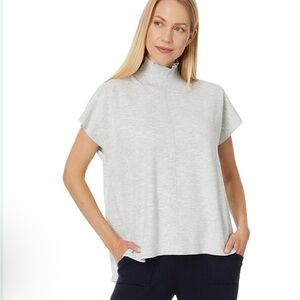 NWOT Splendid Winslow mock neck pullover in ice heather